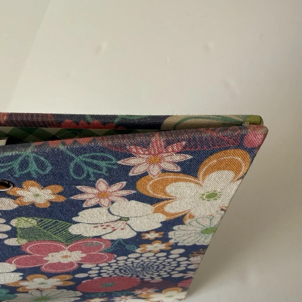 Matilda Jane Large 3 Ring Cloth Binder W Clipboard  Happy Floral Design